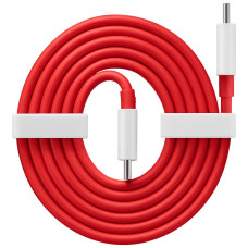 Dátový kábel OnePlus Warp USB-C na USB-C červený 1,5 m - UŽ SA NEV PREDAJI!