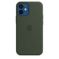 Silikónové puzdro pre Apple iPhone 12 Mini, cypress green, original