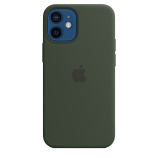 Silikónové puzdro pre Apple iPhone 12 Mini, cypress green, original