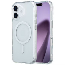 Silikónový obal pre Apple iPhone 17, Magsafe, priehľadný