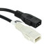 Adaptér od Audi / VW / Seat / Škoda 2x2-pin na OBD2 Adaptér od Audi / VW / Seat / Škoda 2x2-pin na OBD2