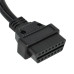 Adaptér od Audi / VW / Seat / Škoda 2x2-pin na OBD2 Adaptér od Audi / VW / Seat / Škoda 2x2-pin na OBD2