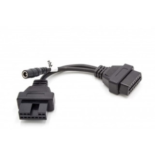 Adaptér od Hyundai / Mitsubishi 12-pin na OBD2