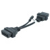 Adaptér od Hyundai / Mitsubishi 12-pin na OBD2 Adaptér od Hyundai / Mitsubishi 12-pin na OBD2