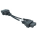 Adaptér od Hyundai / Mitsubishi 12-pin na OBD2 Adaptér od Hyundai / Mitsubishi 12-pin na OBD2