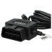 Adaptér / nabíjačka z OBD2 na mini-USB pre fotoaparáty, GPS navigácie a smartfóny, 3,5 m Adaptér / nabíjačka z OBD2 na mini-USB pre fotoaparáty, GPS navigácie a smartfóny, 3,5 m